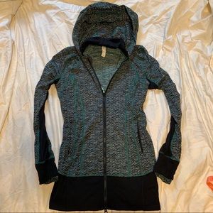 Lululemon Daily Practice Jacket Hoodie Size 8